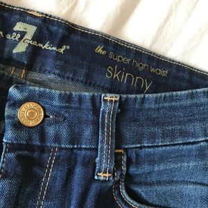 New Super Highwaist 7 For All Mankind Jeans